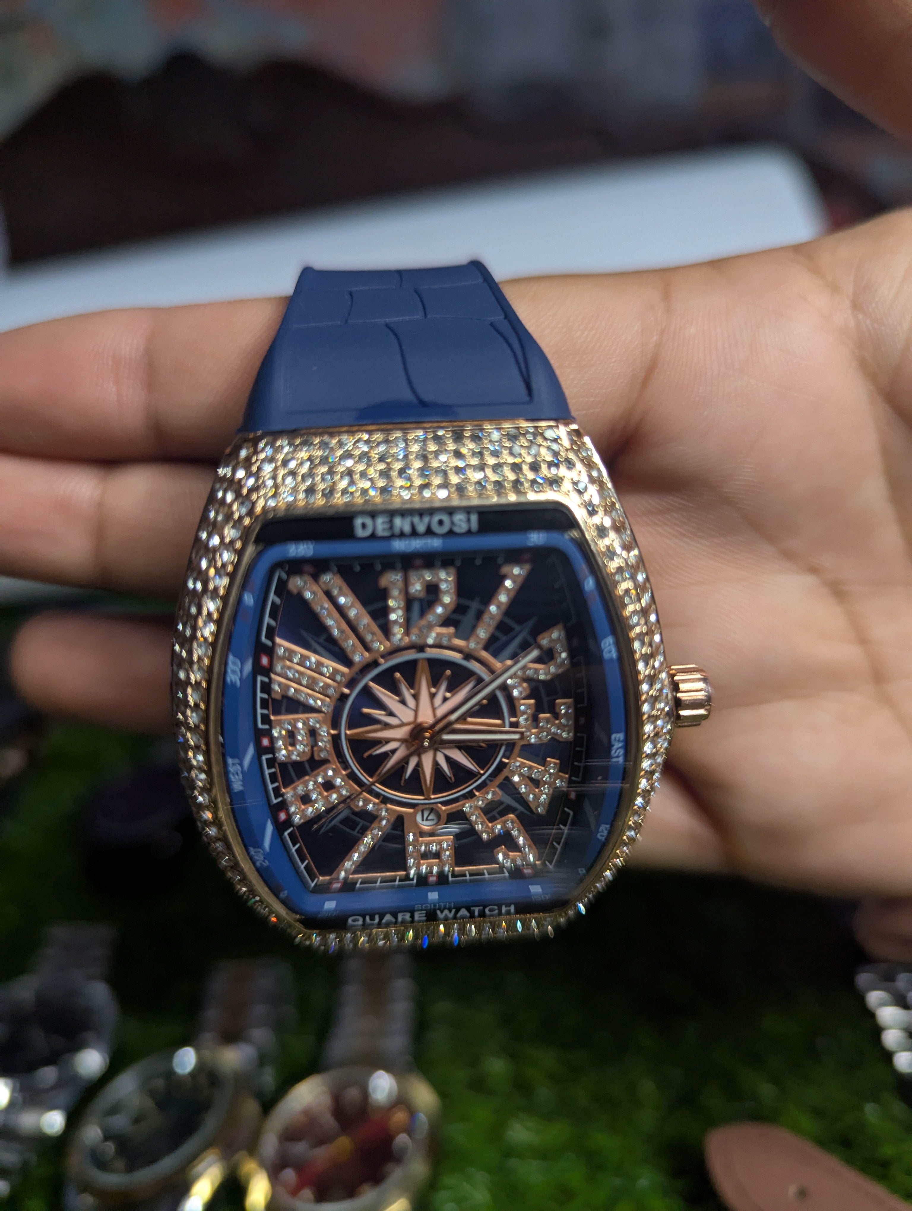 Millioner Watch Luxury For Men Good Quailty Leathder Straps