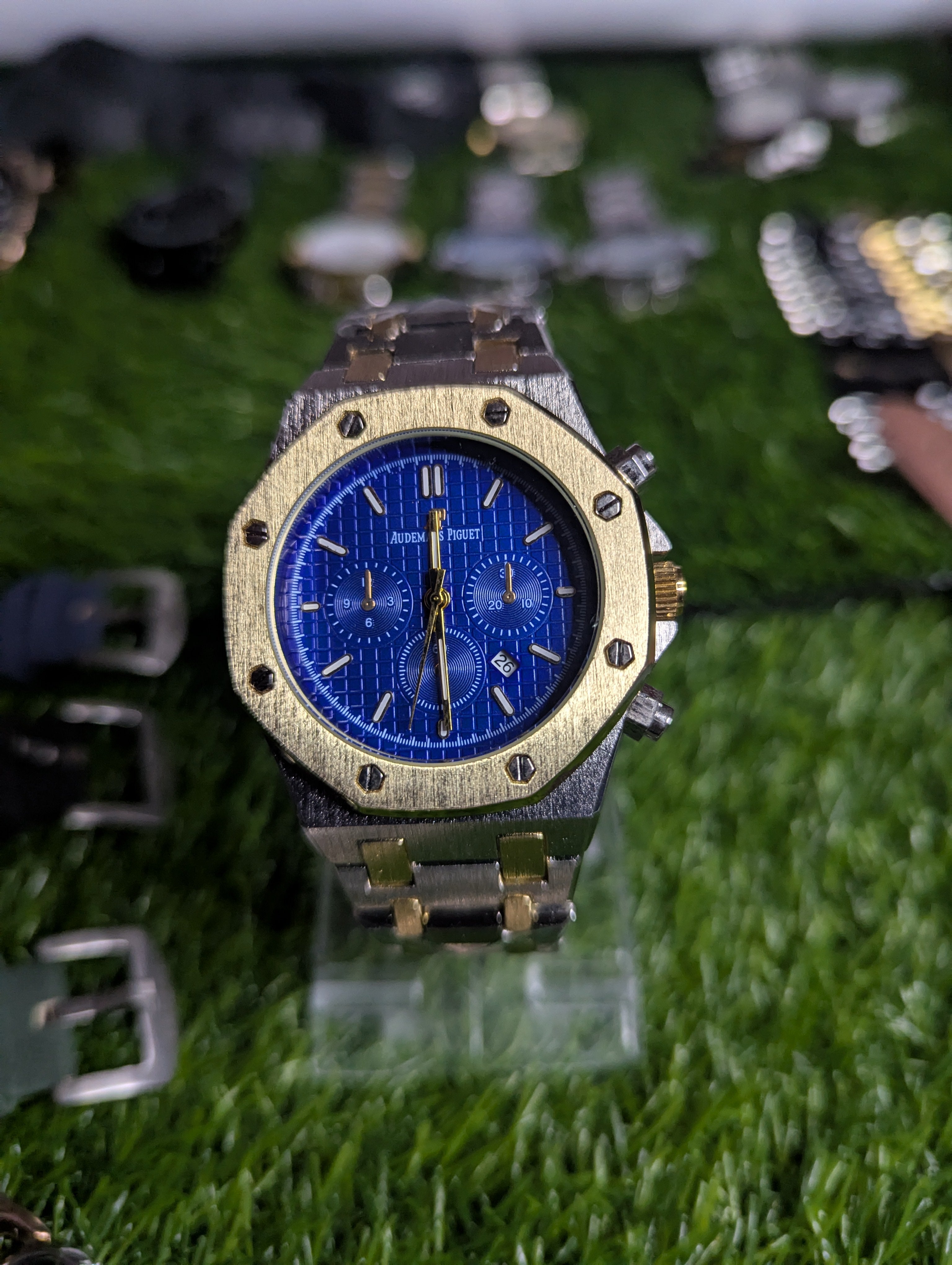 Ap Watch For Men Luxury Watch Premium Stainless Steel + Master Lock