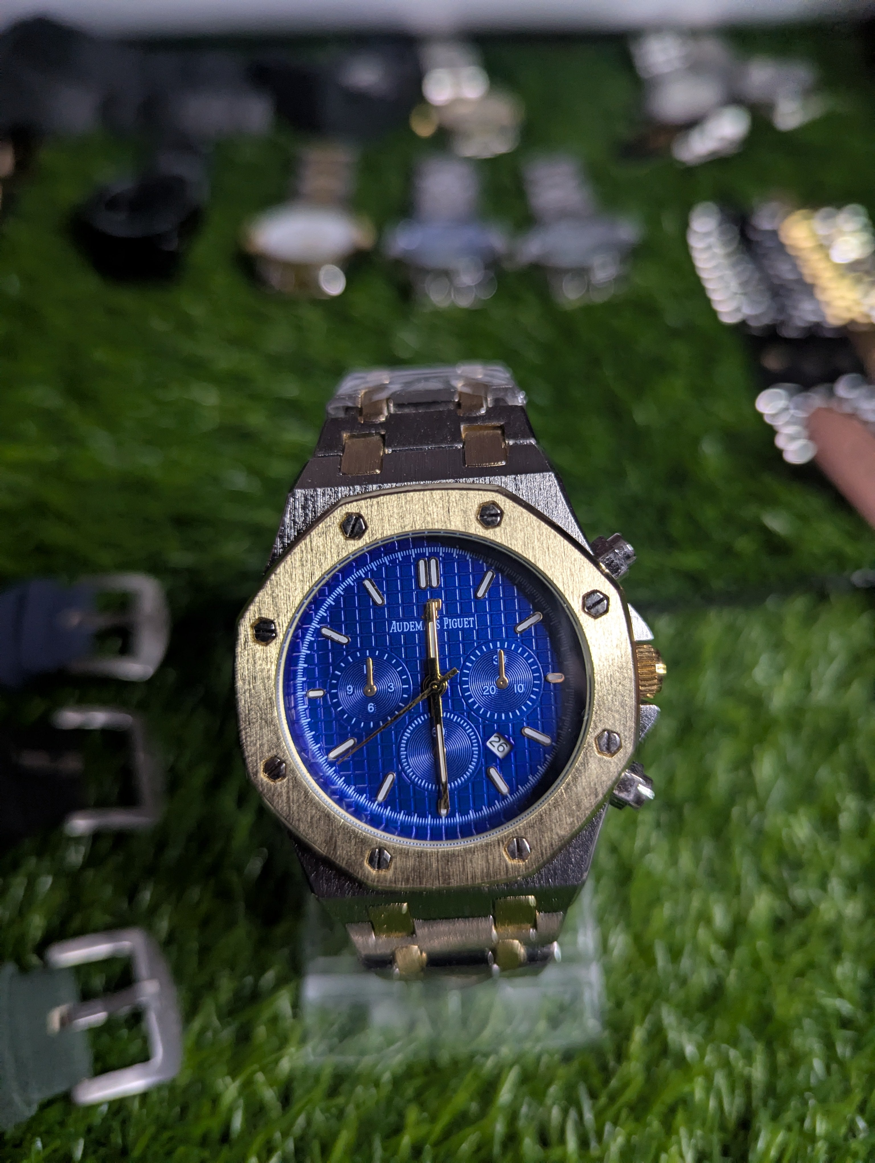 Ap Watch For Men Luxury Watch Premium Stainless Steel + Master Lock