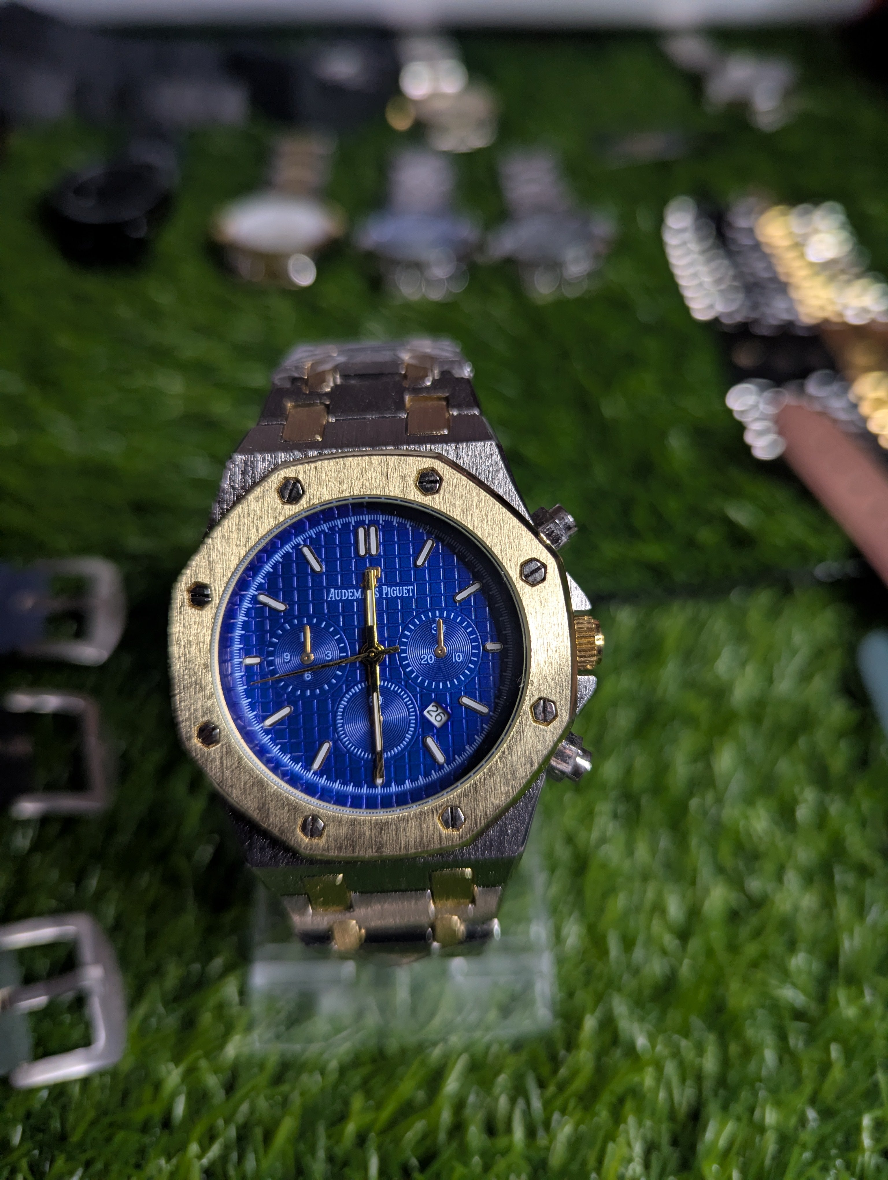 Ap Watch For Men Luxury Watch Premium Stainless Steel + Master Lock