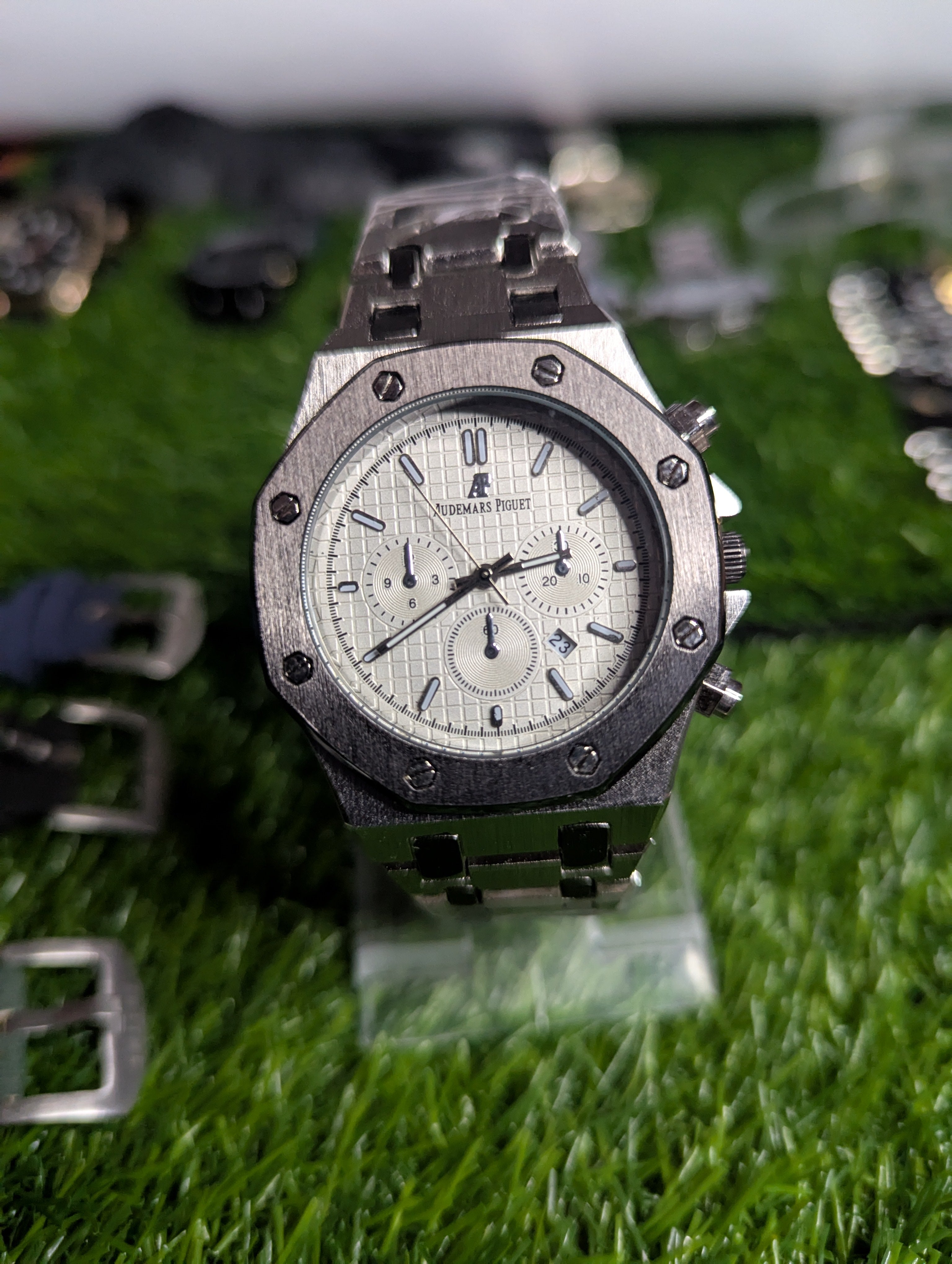 Ap Watch For Men Luxury Watch Premium Stainless Steel + Master Lock