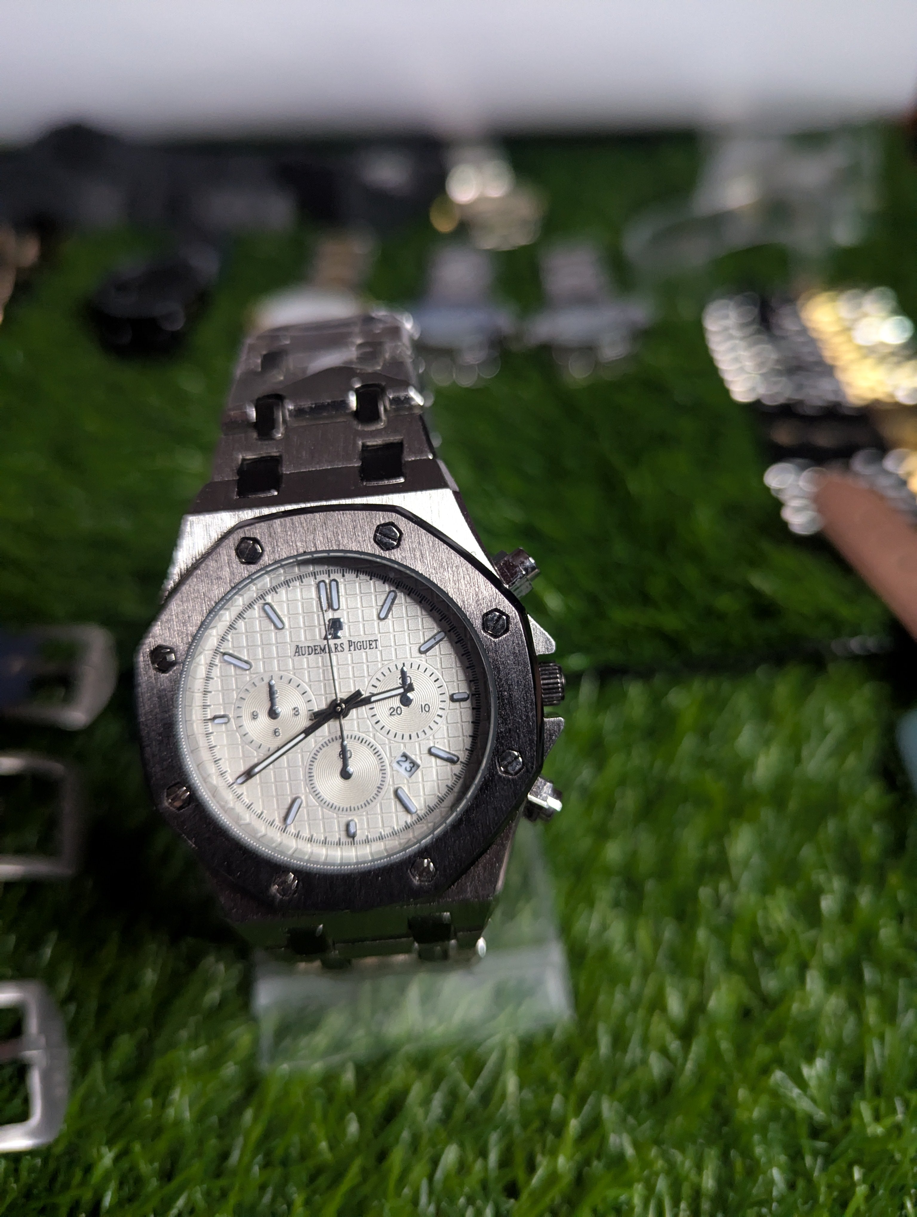 Ap Watch For Men Luxury Watch Premium Stainless Steel + Master Lock