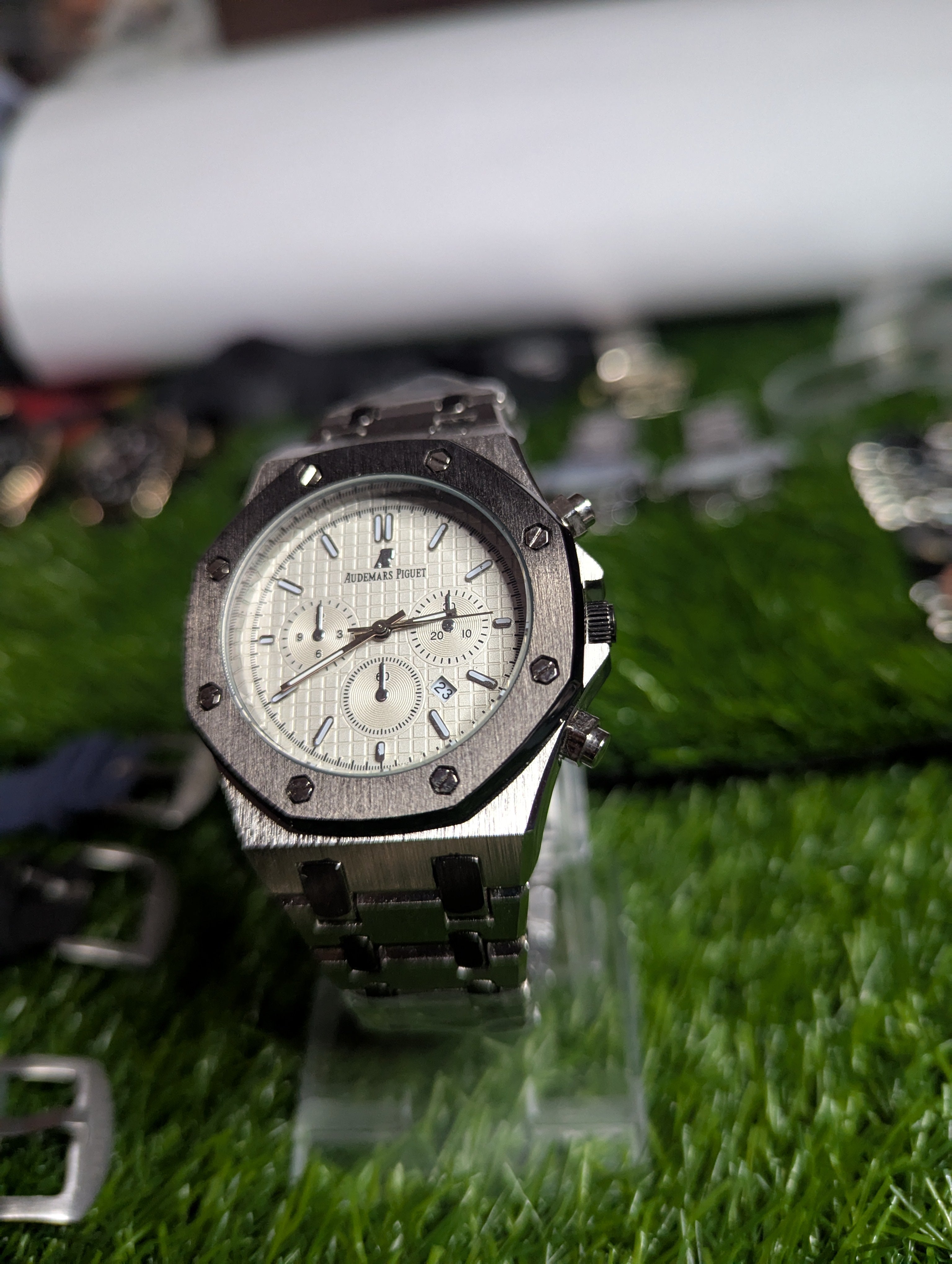 Ap Watch For Men Luxury Watch Premium Stainless Steel + Master Lock