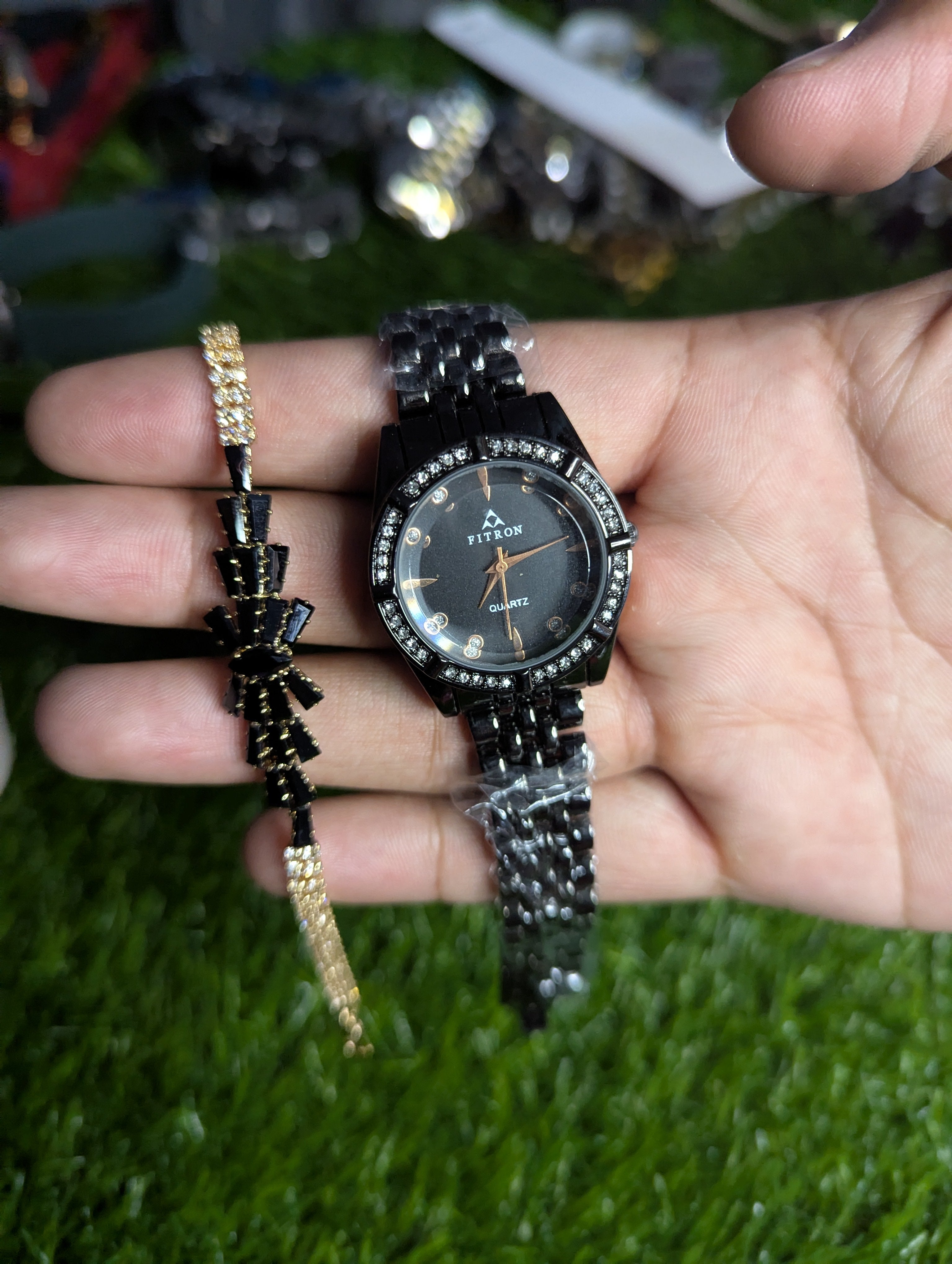 Best Fitron Watch For Girl Stainless Steel with Breslate