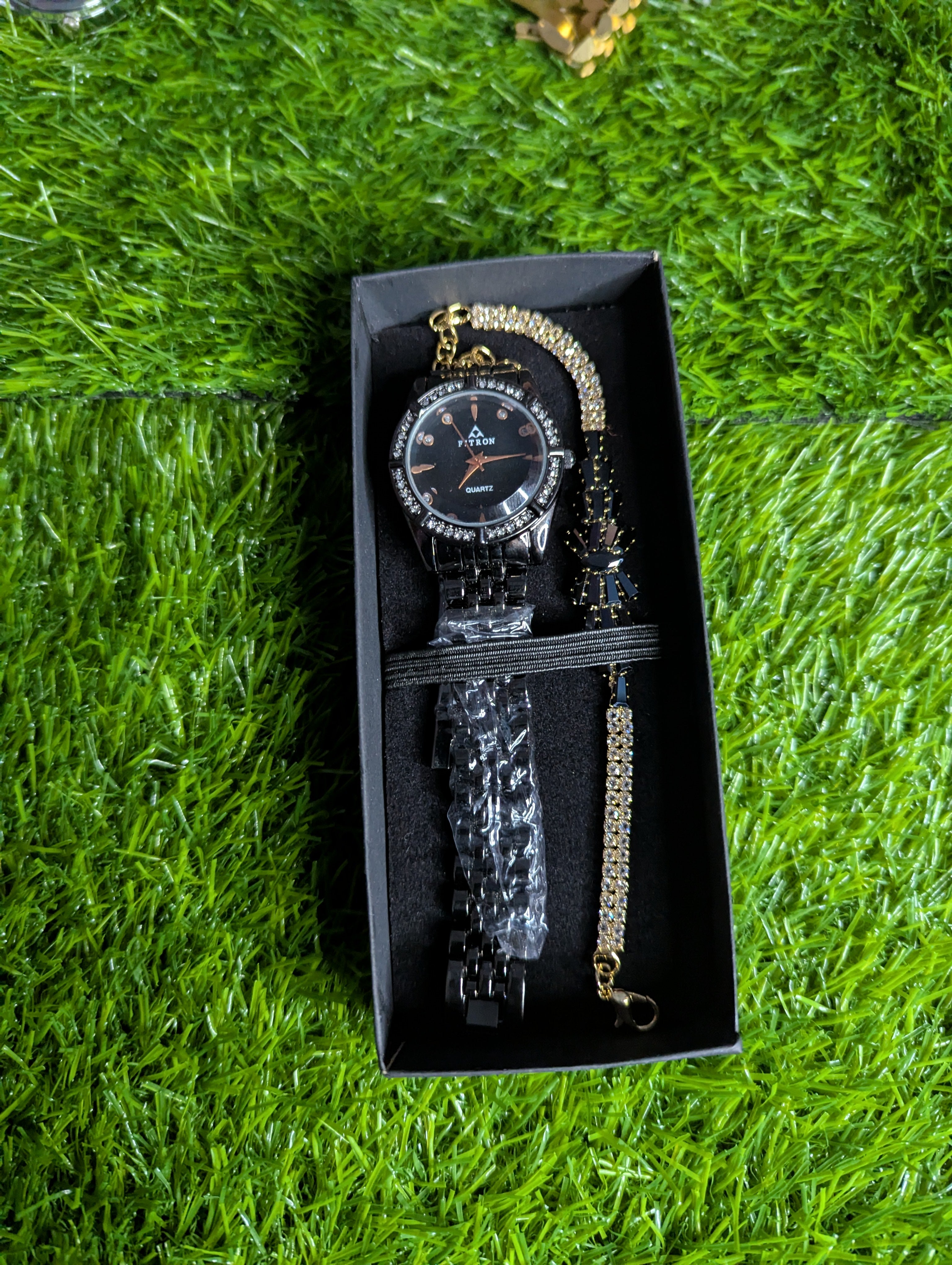 Best Fitron Watch For Girl Stainless Steel with Breslate